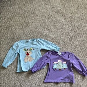 Busy bee smocks girls Christmas size 24M